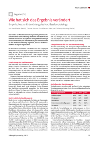 Dokument Wie hat sich das Ergebnis ver&auml;ndert