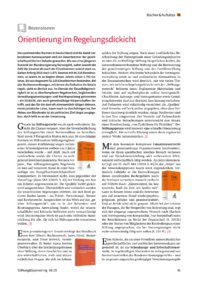 Dokument Orientierung im Regelungsdickicht