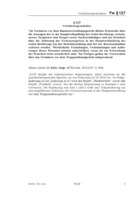 Dokument &sect; 127 Verfahrensgrunds&auml;tze