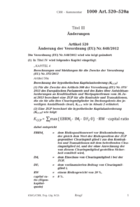 Dokument Artikel 520&ndash;520a &Auml;nderungen