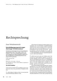 Dokument Entsch&auml;digungsanspruch wegen &uuml;berlanger Verfahrensdauer