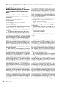 Dokument Begriff der Informations- und Kommunikationstechnik im personalvertretungsrechtlichen Zusammenhang