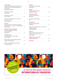 Dokument Inhaltsverzeichnis / Impressum