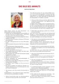 Dokument Das Bild des Anwalts