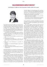 Dokument Dauerbrenner Berufsrecht