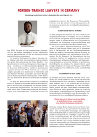 Dokument Foreign-Trained Lawyers