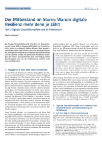 Dokument Der Mittelstand im Sturm: Warum digitale Resilienz mehr denn je z&auml;hlt