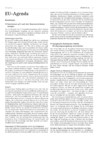 Dokument EU-Agenda