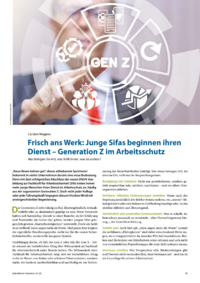 Dokument Frisch ans Werk: Junge Sifas beginnen ihren Dienst &ndash; Generation Z im Arbeitsschutz
