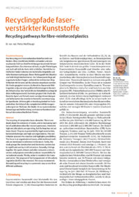 Dokument Recyclingpfade faserverst&auml;rkter Kunststoffe