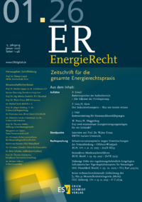 Dokument ER EnergieRecht Ausgabe 01 2026