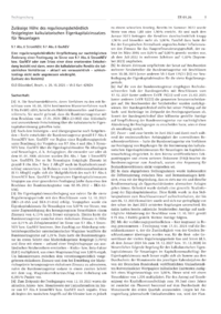 Dokument Zul&auml;ssige H&ouml;he des regulierungsbeh&ouml;rdlich festgelegten kalkulatorischen Eigenkapitalzinssatzes f&uuml;r Neuanlagen