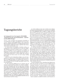 Dokument 50. Fachgespr&auml;ch der Clearingstelle EEG | KWKG: &bdquo;Flexibilisierung des Strommarktsystems &ndash; Speicher und EE-/KWK-Anlagen&ldquo;