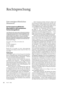 Dokument Verfassungstreuepflicht bei &Uuml;bernahme in den juristischen Vorbereitungsdienst