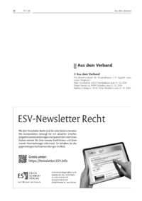 Dokument Aus dem Verband