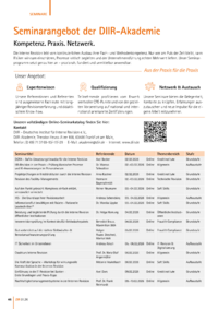 Dokument Seminarangebot der DIIR-Akademie vom 1.2.2026 bis 30.4.2026