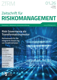Dokument Zeitschrift f&uuml;r Risikomanagement (ZfRM) Ausgabe 01 2026