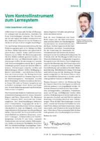 Dokument Vom Kontrollinstrument zum Lernsystem