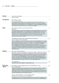 Dokument Inhaltsverzeichnis