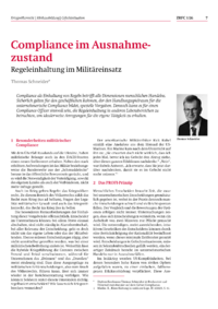 Dokument Compliance im Ausnahmezustand