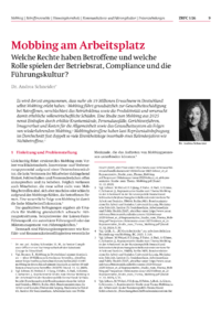 Dokument Mobbing am Arbeitsplatz