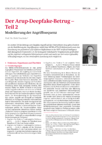 Dokument Der Arup-Deepfake-Betrug &ndash; Teil 2