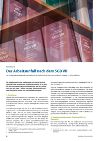 Dokument Der Arbeitsunfall nach dem SGB VII