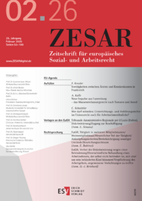 Dokument ZESAR Ausgabe 02 2026