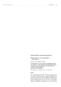 Dokument R&uuml;cknahme von Verwaltungsakten &ndash; Bestandskraft