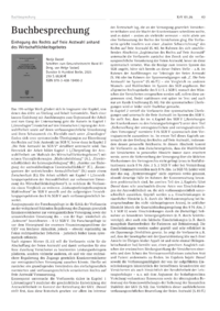 Dokument Einhegung des Rechts auf freie Arztwahl anhand des Wirtschaftlichkeitsgebotes