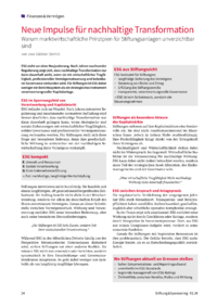 Dokument Neue Impulse f&uuml;r nachhaltige Transformation