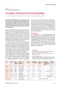 Dokument Fundatio: Stillstand der Rechtspflege