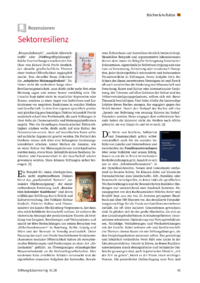Dokument Sektorresilienz