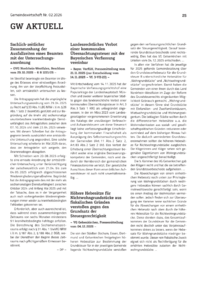 Dokument GW aktuell