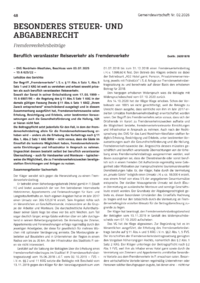 Dokument  Fremdenverkehrsbeitr&auml;ge : Beruflich veranlasster Reiseverkehr als Fremdenverkehr