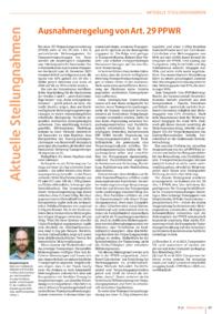 Dokument Aktuelle Stellungnahmen