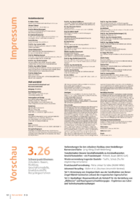 Dokument Impressum / Vorschau