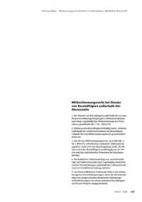 Dokument Mitbestimmungsrecht bei Einsatz von Besch&auml;ftigten au&szlig;erhalb der Dienststelle