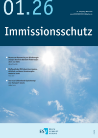 Ausgabe Immissionsschutz Ausgabe 01 2026