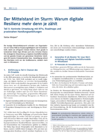 Dokument Der Mittelstand im Sturm: Warum digitale Resilienz mehr denn je z&auml;hlt