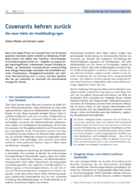 Dokument Covenants kehren zur&uuml;ck