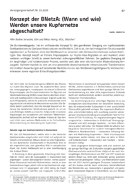 Dokument Konzept der BNetzA: (Wann und wie) Werden unsere Kupfernetze abgeschaltet?