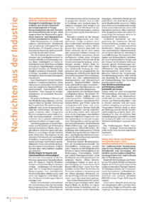 Dokument Nachrichten aus der Industrie