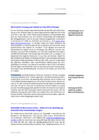 Dokument Kurz informiert