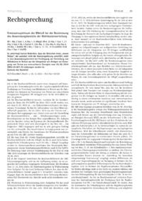 Dokument Ermessensspielraum der BNetzA bei der Bestimmung des Anwendungsbereichs der Mehrkostenverteilung