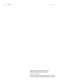 Dokument Begriff des anzulegenden Werts bei der Anschlussf?rderung von EE-Anlagen