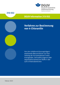 Dokument Verfahren zur Bestimmung von p-Chloranilin