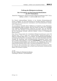 Dokument Erzeugung von Panoramaschichtaufnahmen aus DVT-Datens&auml;tzen