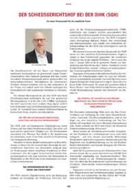 Dokument Der Schiedsgerichtshof bei der DIHK (SGH)