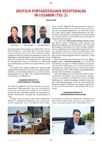 Dokument Deutsch-Portugiesischer Rechtsdialog in Lissabon (Teil 2)